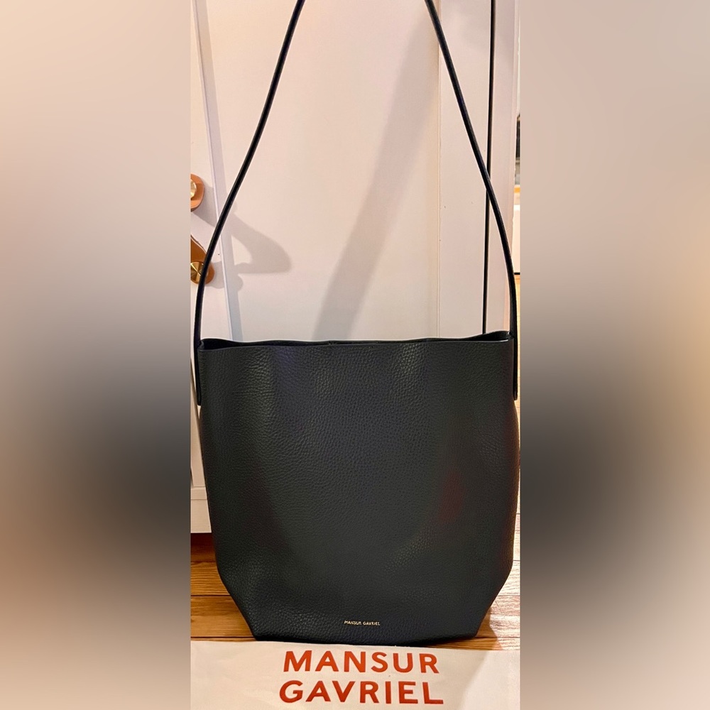 Mansur Gavriel Everyday Leather Tote, Color: Positano - Picture 3 of 11
